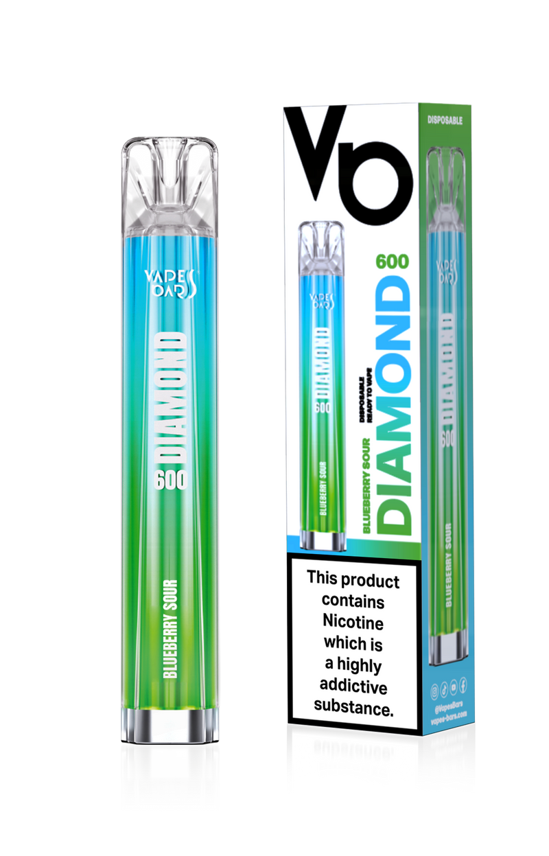 Vapes Bars Diamond 600 Disposable Vape