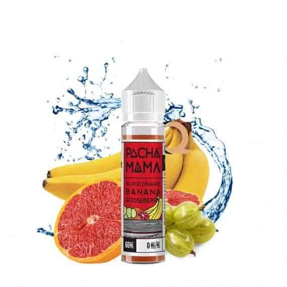 Pacha Mama Blood Orange Banana Gooseberry Shortfill E-liquid 50ml - NewVaping