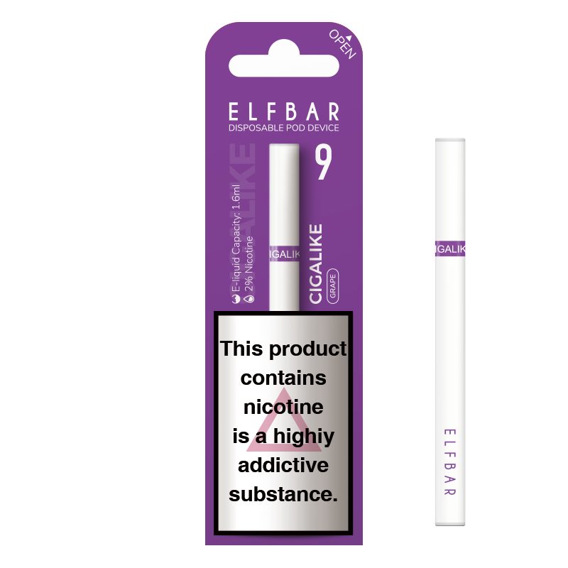 Elf Bar Cigalike Disposable Vape 400 Puffs