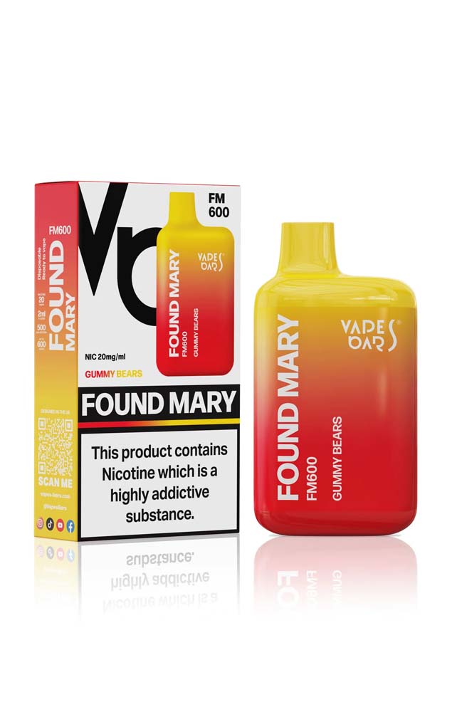 Vapes Bars Found Mary FM600 Disposable Vape