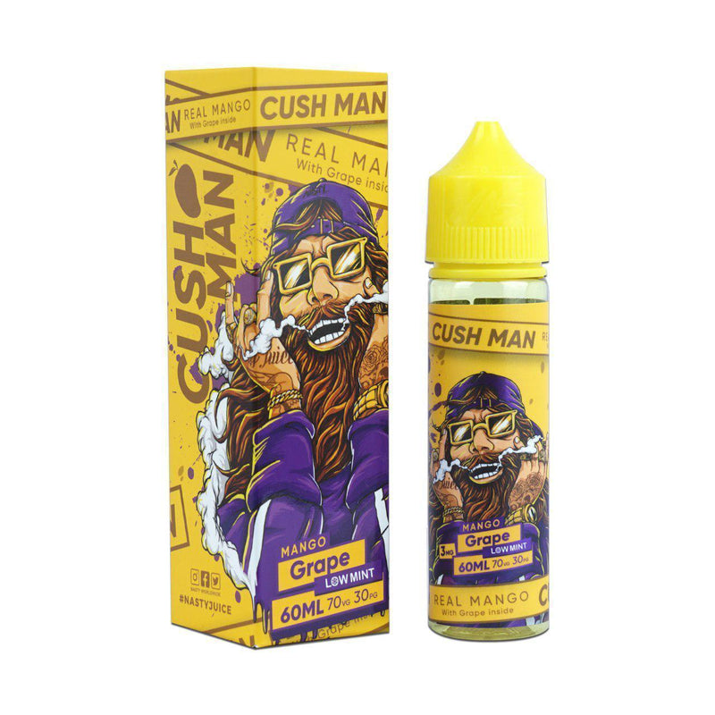 Nasty Juice Cush Man Series Mango Grape Shortfill E-liquid 50ml - NewVaping