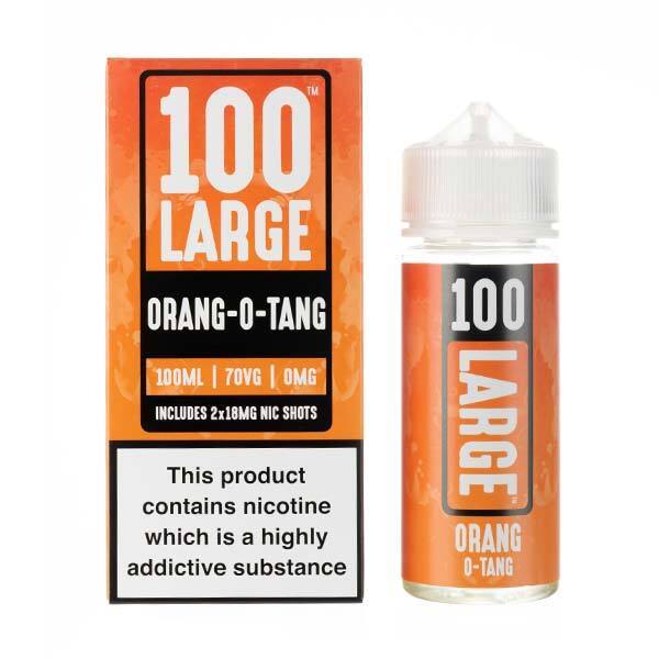 Large Juice 100 Large Orange-O-Tang Shortfill 100ml