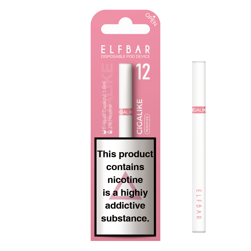 Elf Bar Cigalike Disposable Vape 400 Puffs