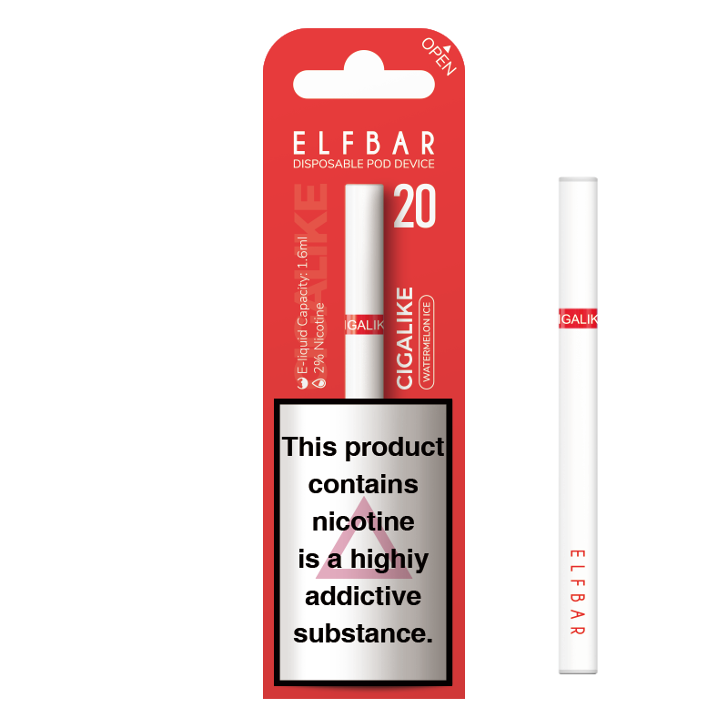 Elf Bar Cigalike Disposable Vape 400 Puffs