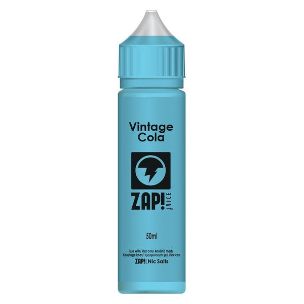 Zap! Juice Vintage Cola Shortfill E-liquid 50ml (Free Nic Salt Included) - NewVaping