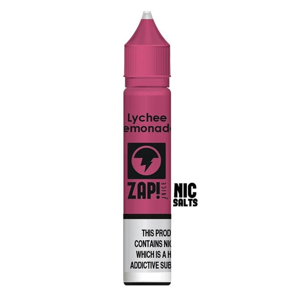Zap! Juice Lychee Lemonade Nic Salt E-liquid 10ml - NewVaping