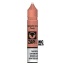 Zap! Juice Peach Ice Tea Nic Salt E-liquid 10ml - NewVaping
