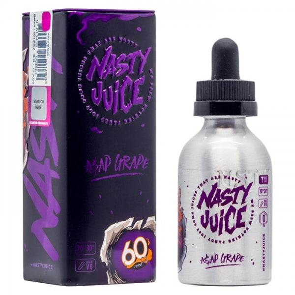Nasty Juice ASAP Grape Shortfill E-liquid 50ml - NewVaping