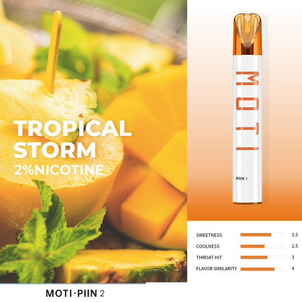 MOTI PIIN 2 600 Puffs Disposable Pod Vape