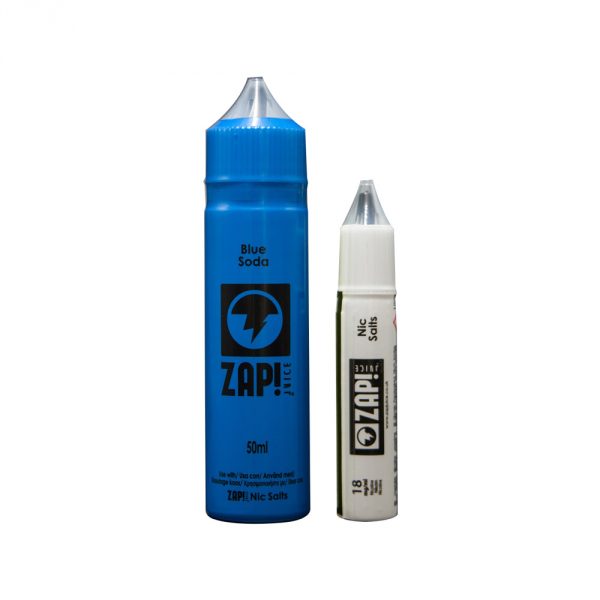 Zap! Juice Blue Soda Shortfill E-liquid 50ml ( Free Nic Salt Included) - NewVaping